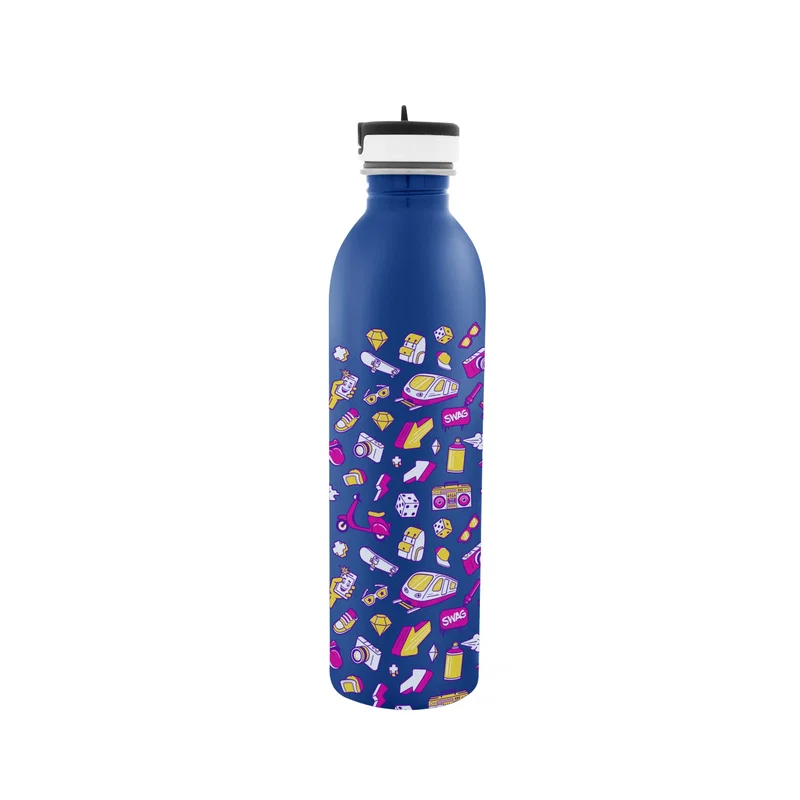 24 Oz. Full Color Stainless Steel Newcastle Bottle — view 3