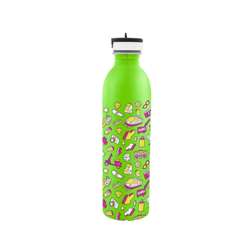 24 Oz. Full Color Stainless Steel Newcastle Bottle — view 4
