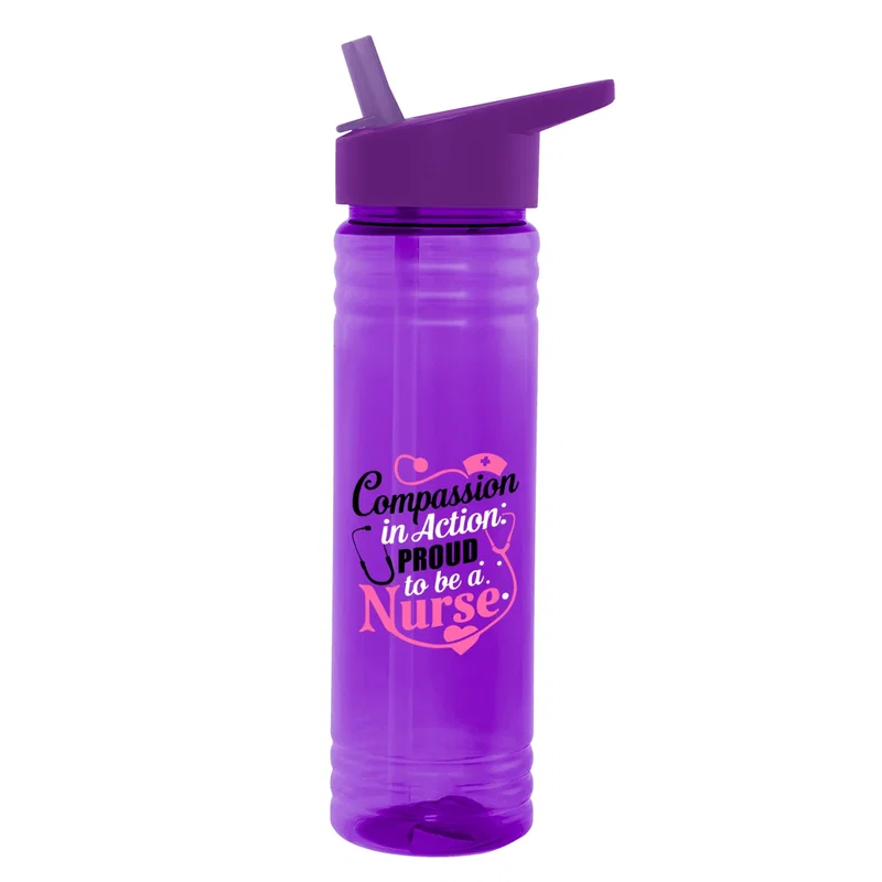 Athlete carrying the bottle after a workout