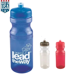 Custom-Promotional Polyclear Water Bottle (24 oz)
