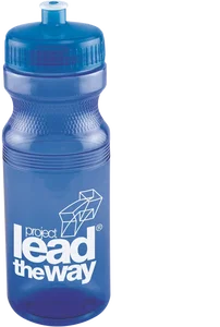 Custom-Promotional Polyclear Water Bottle (24 oz)