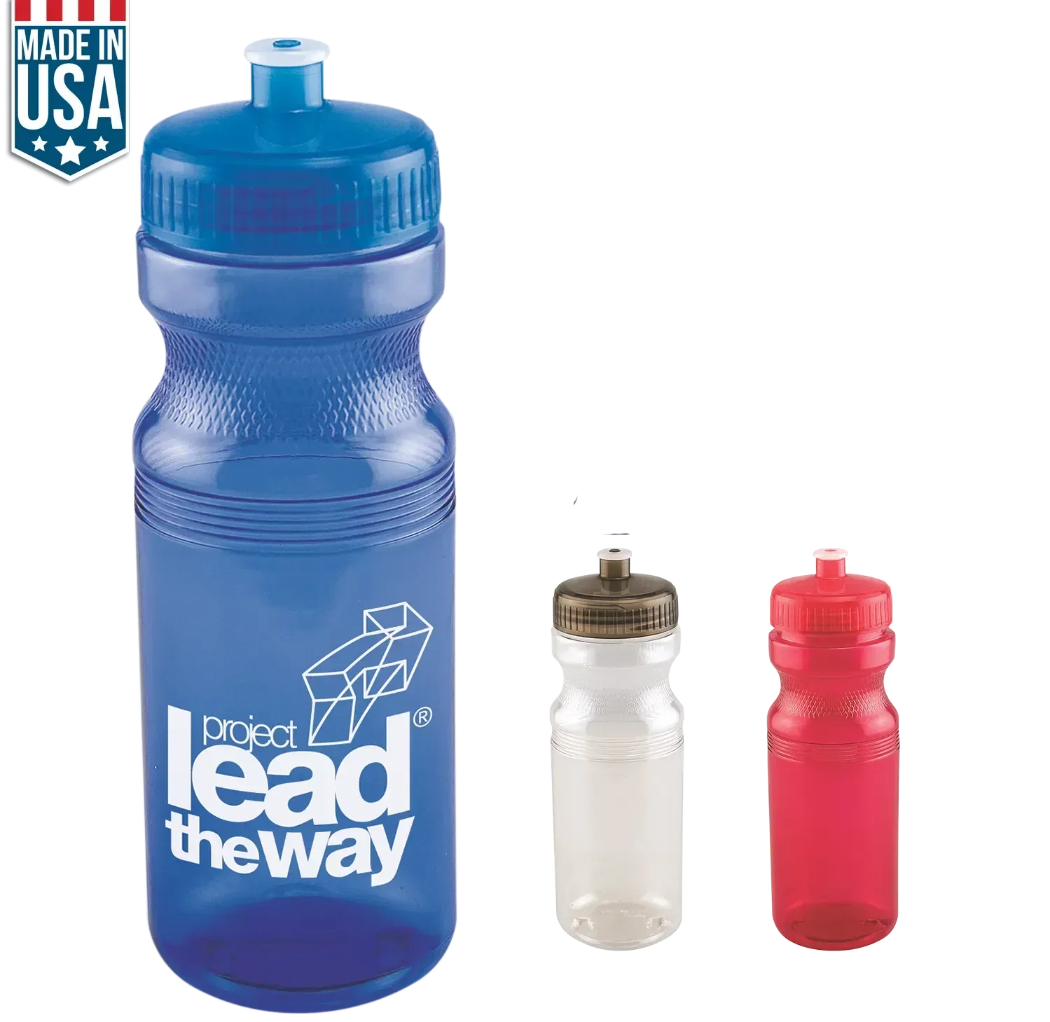Custom-Promotional Polyclear Water Bottle (24 oz) — view 5