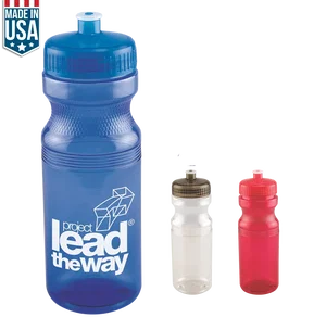 Custom-Promotional Polyclear Water Bottle (24 oz)