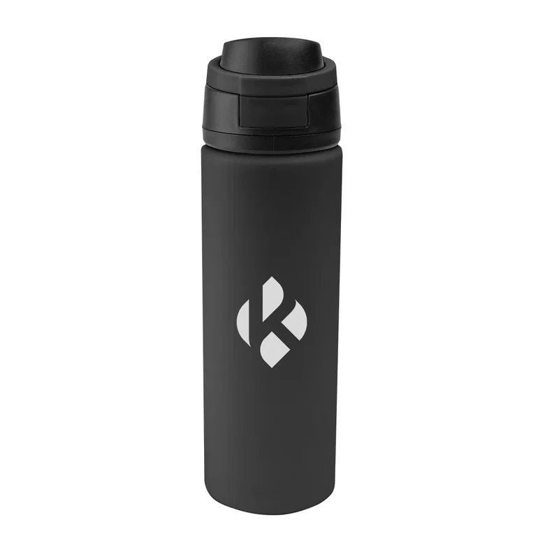 Facing forward with the bottle neck centered in its everyday form