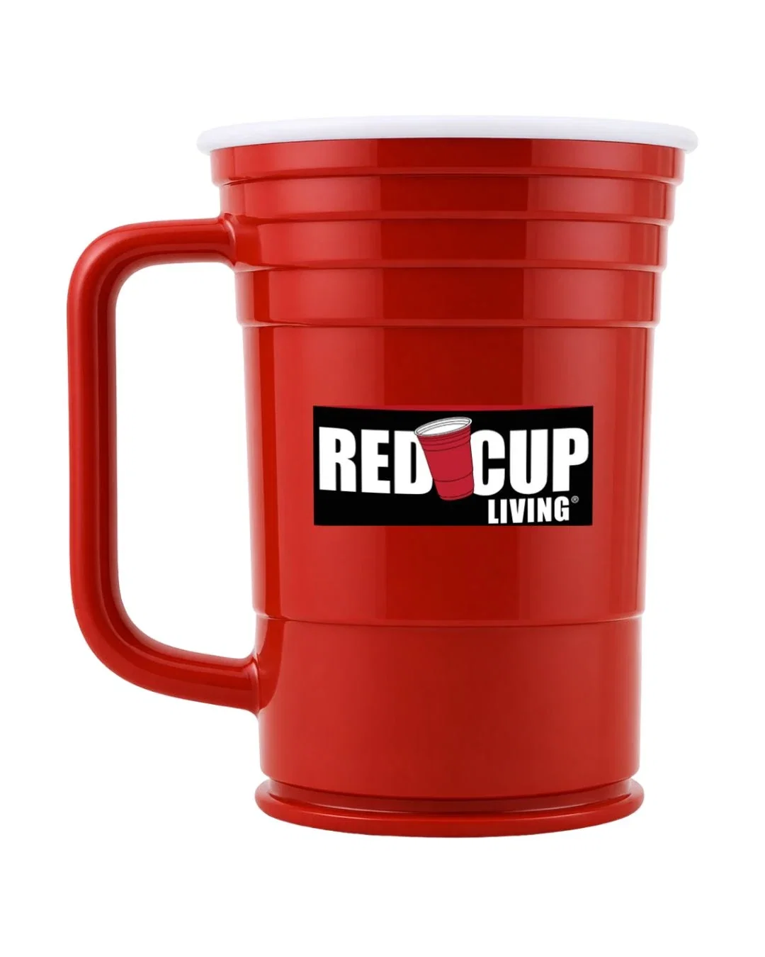 Raised for a cheers at a backyard party