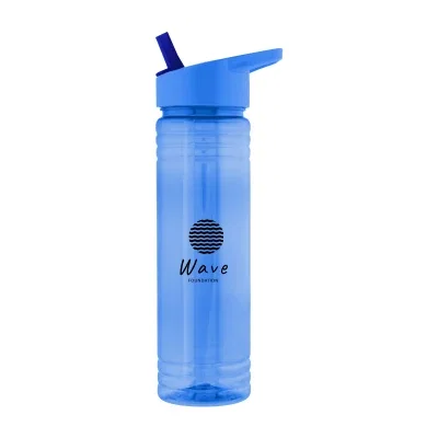Clear body with the cap screwed into place