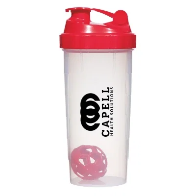 Nine-inch profile of the tall drink container on a plain backdrop