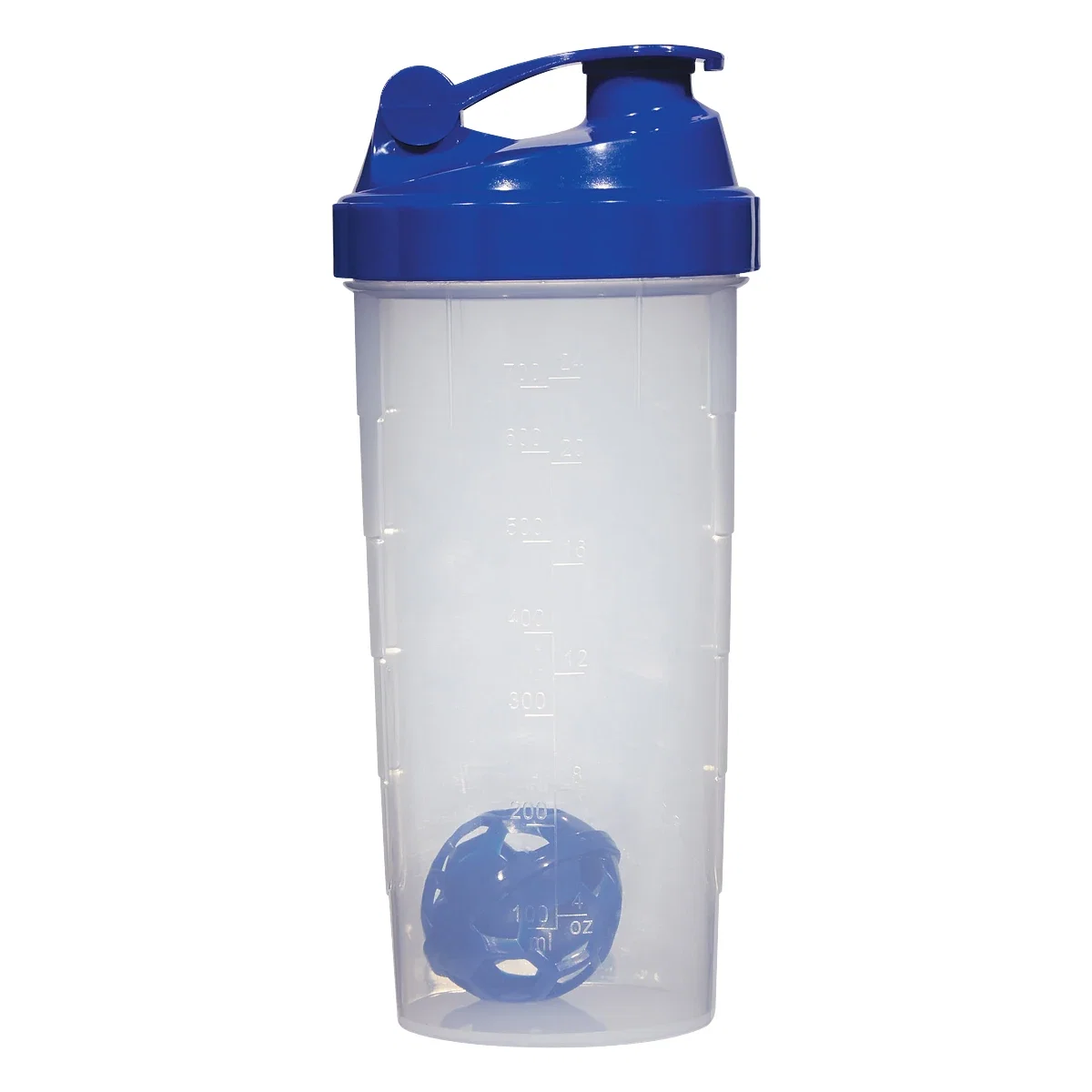 Angled view of the empty container beside its detached lid