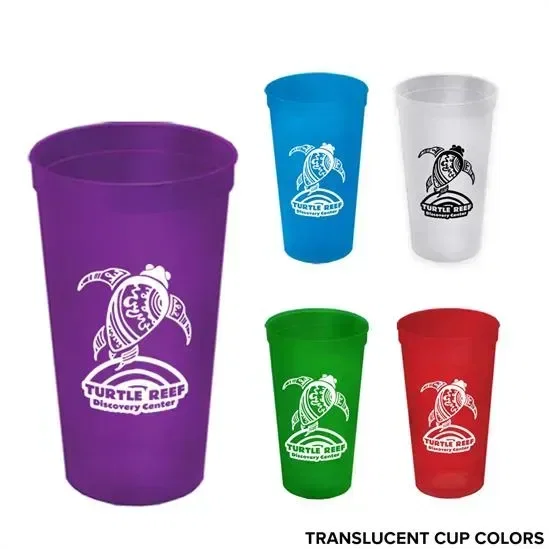 Cups-on-the-Go Stadium Cup (24 oz.) — view 9