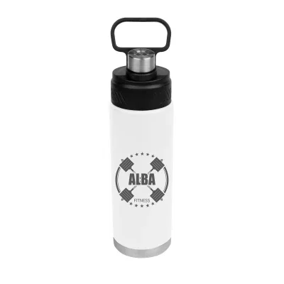 Personalized bottle option displayed with a blank surface.