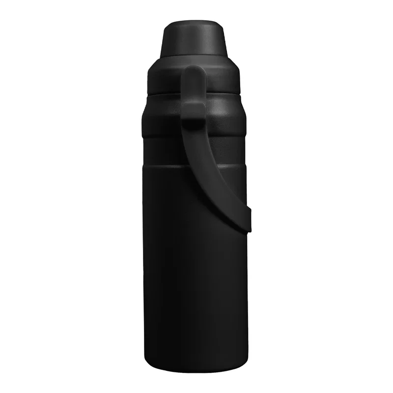 Lower half of the bottle shown in a tight crop.