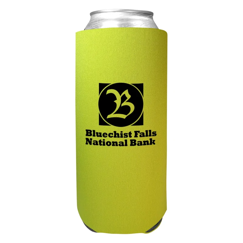 Camping chair pocket holding the drink sleeve