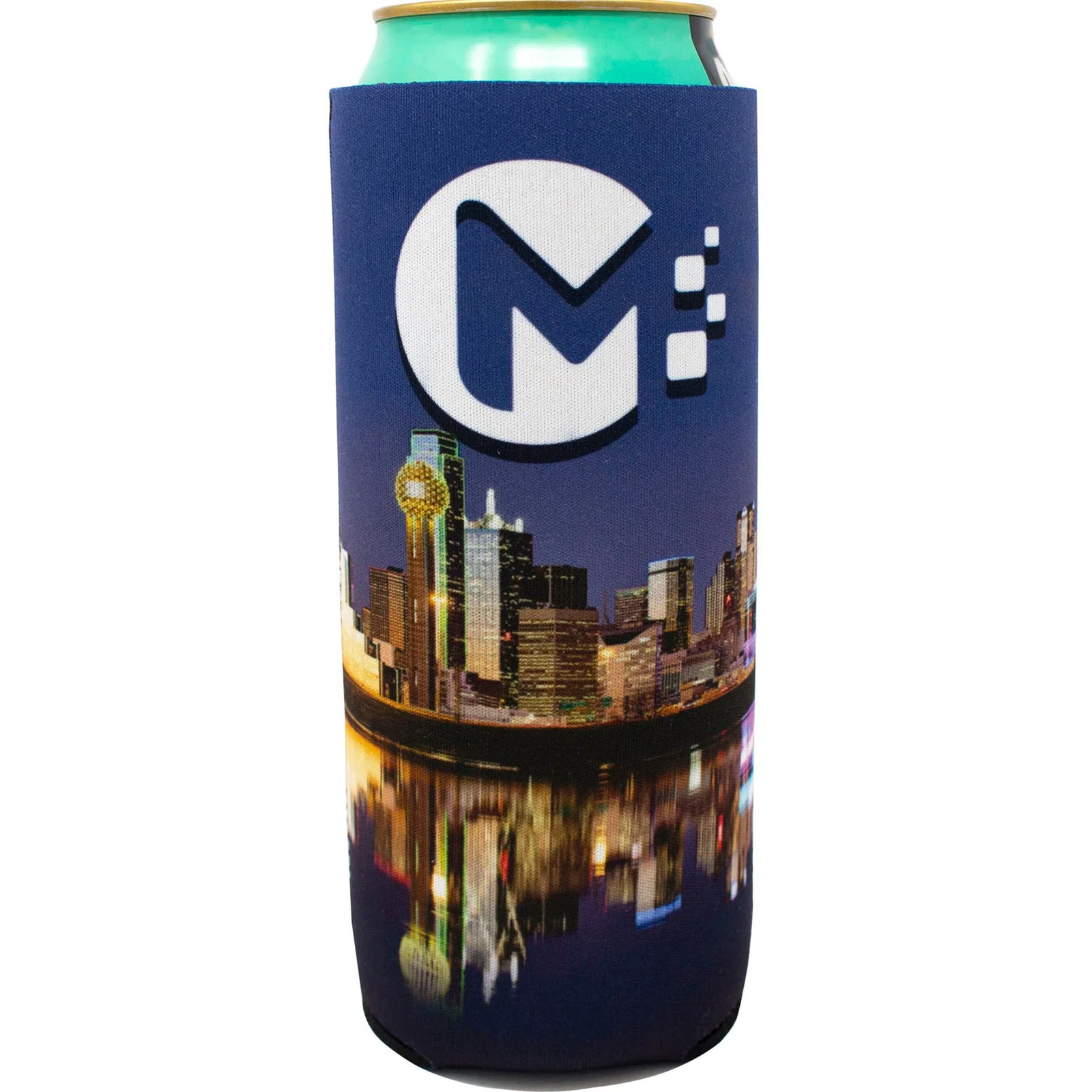 24 oz Tall Boy Neoprene Coolie — view 2
