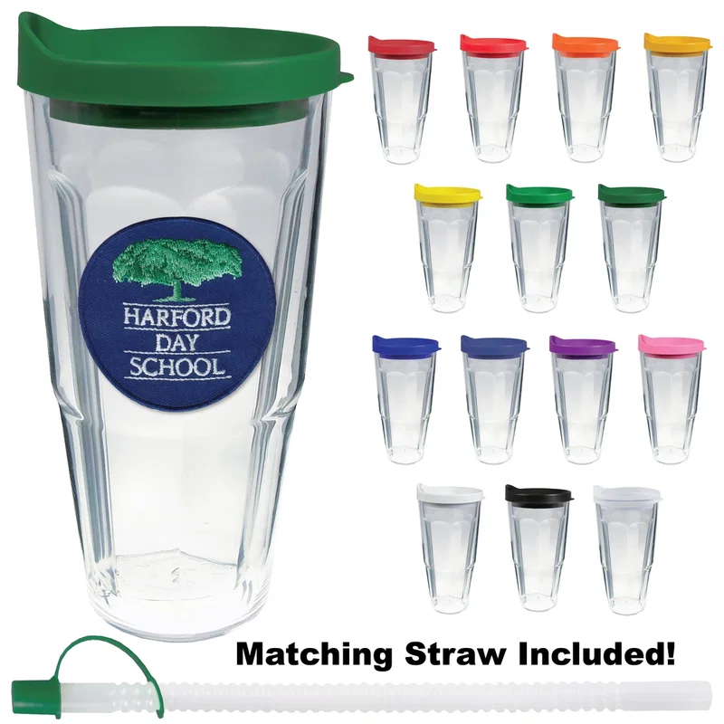 24 oz. Thermal Dual Walled Travel Tumbler (Four Imprint Options) — view 18