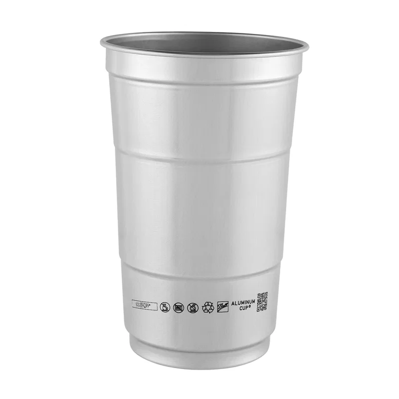 Stack of cups nested together for storage