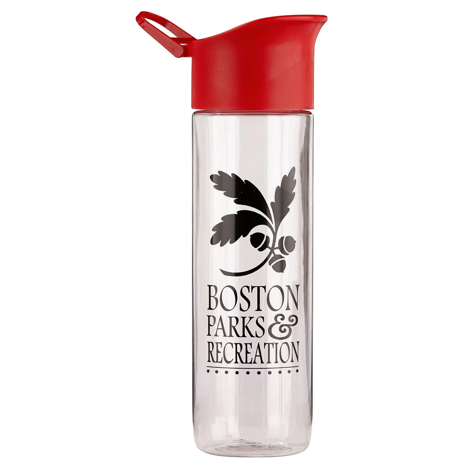 Custom Tritan Water Bottle - 24 Oz — Red — view 2