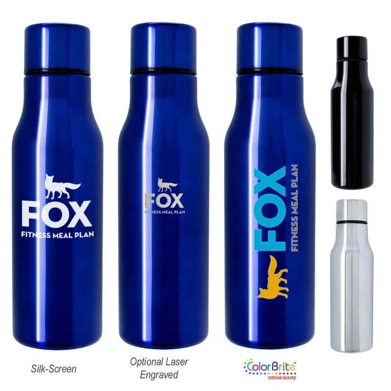 Bottle carried by the neck in one hand