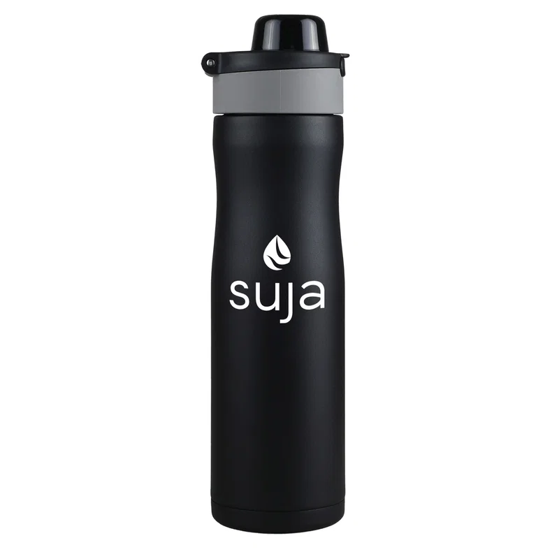 24 Oz. Vertex Powder Coated Recycled Stainless Steel Bottle — view 2
