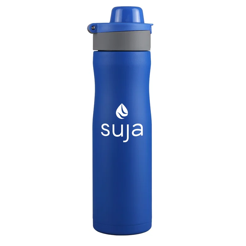 24 Oz. Vertex Powder Coated Recycled Stainless Steel Bottle — view 3