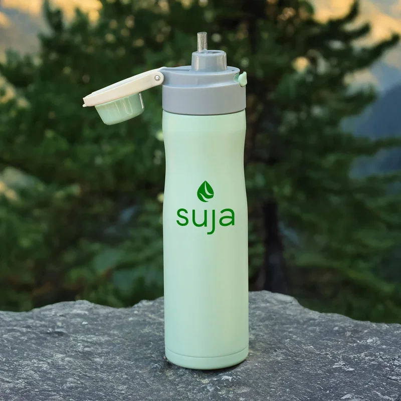 24 Oz. Vertex Powder Coated Recycled Stainless Steel Bottle — view 6