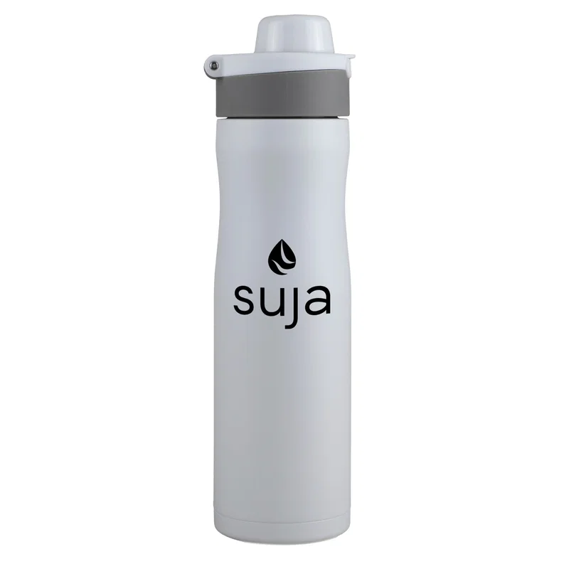24 Oz. Vertex Powder Coated Recycled Stainless Steel Bottle — view 7