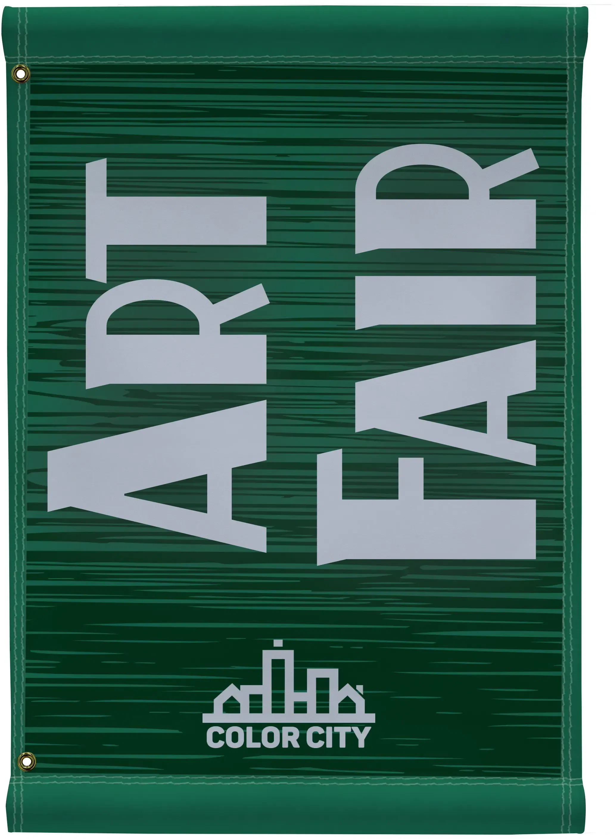 24" x 36" Nylon Boulevard Banner Single-Sided — view 2