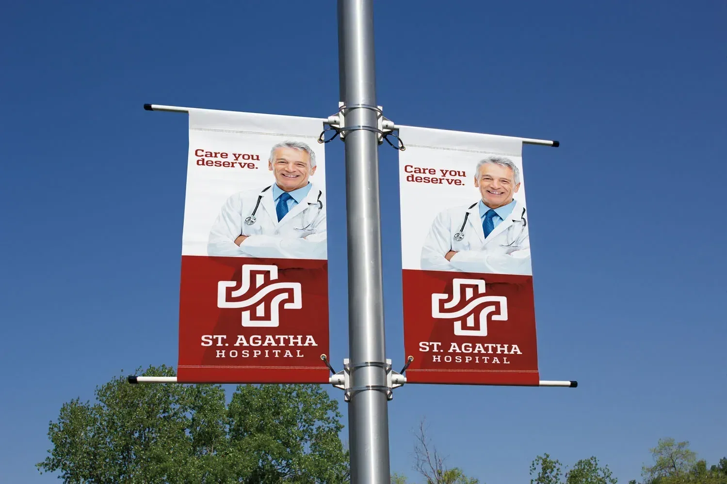 24" x 36" Vinyl Boulevard Banner Double-Sided — view 3