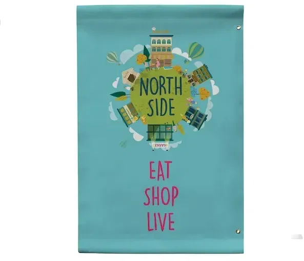 24" x 36" Vinyl Boulevard Banner Single-Sided