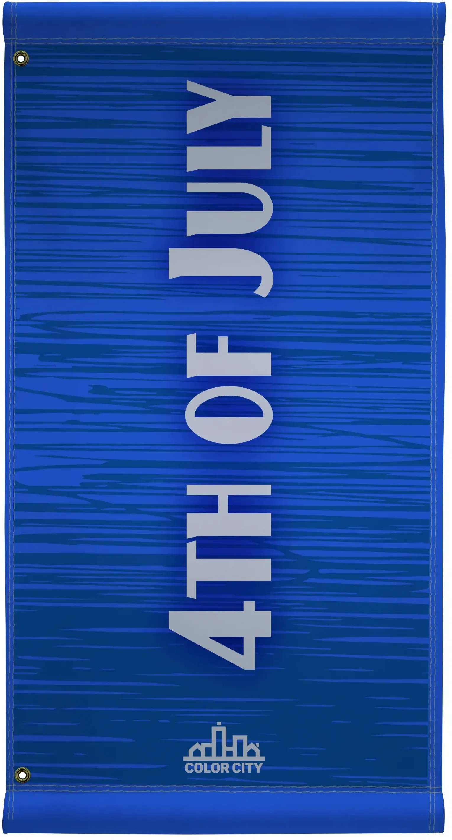 24" x 48" Nylon Boulevard Banner Single-Sided — view 2