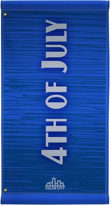 24" x 48" Nylon Boulevard Banner Single-Sided — view 2