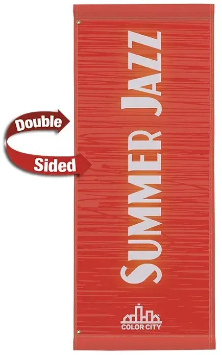 24" x 60" Fabric Boulevard Banner Double-Sided — view 2