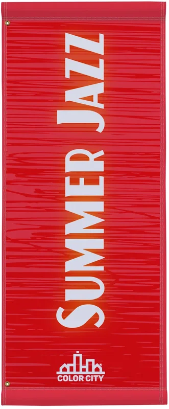 24" x 60" Nylon Boulevard Banner Single-Sided — view 3