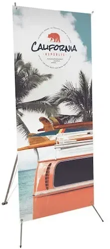24" x 60" Tripod Banner Display Kit