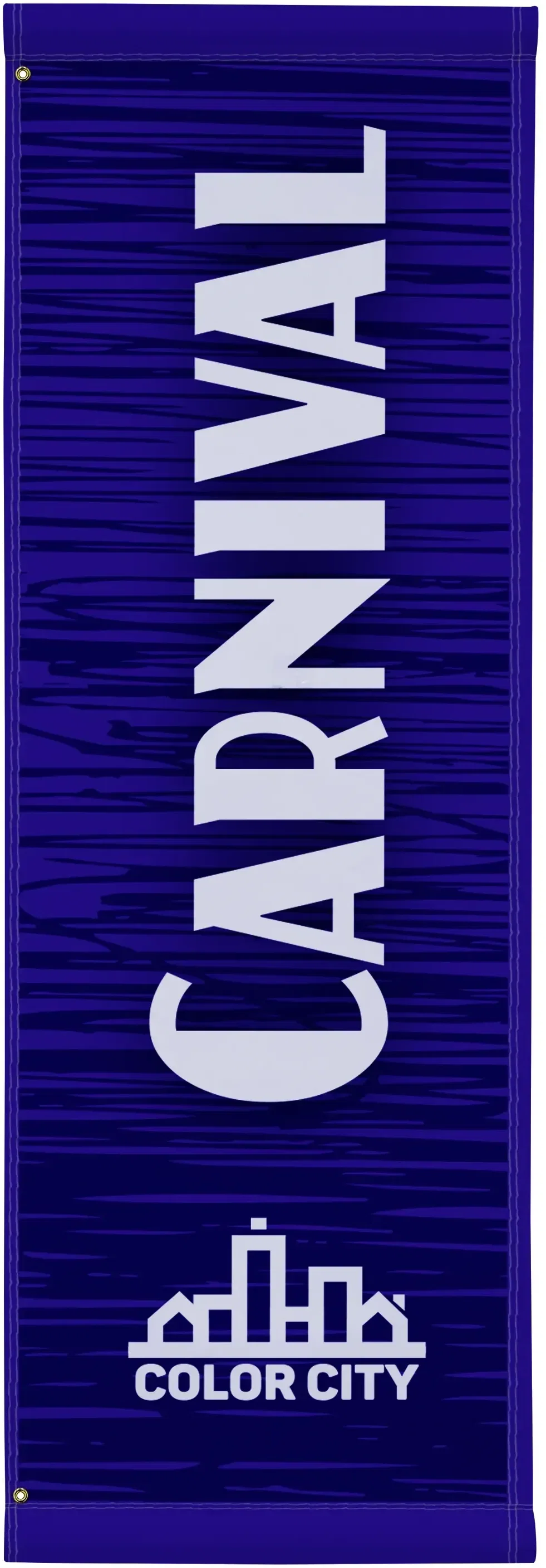 24" x 72" Nylon Boulevard Banner Single-Sided — view 2
