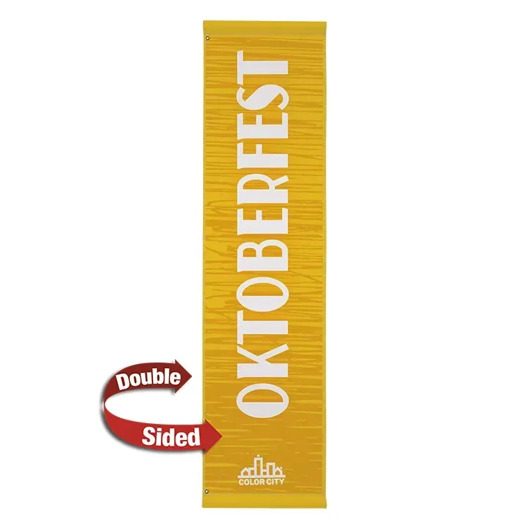 24" x 96" Fabric Boulevard Banner Double-Sided — view 2