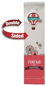 24" x 96" Vinyl Boulevard Banner Double-Sided