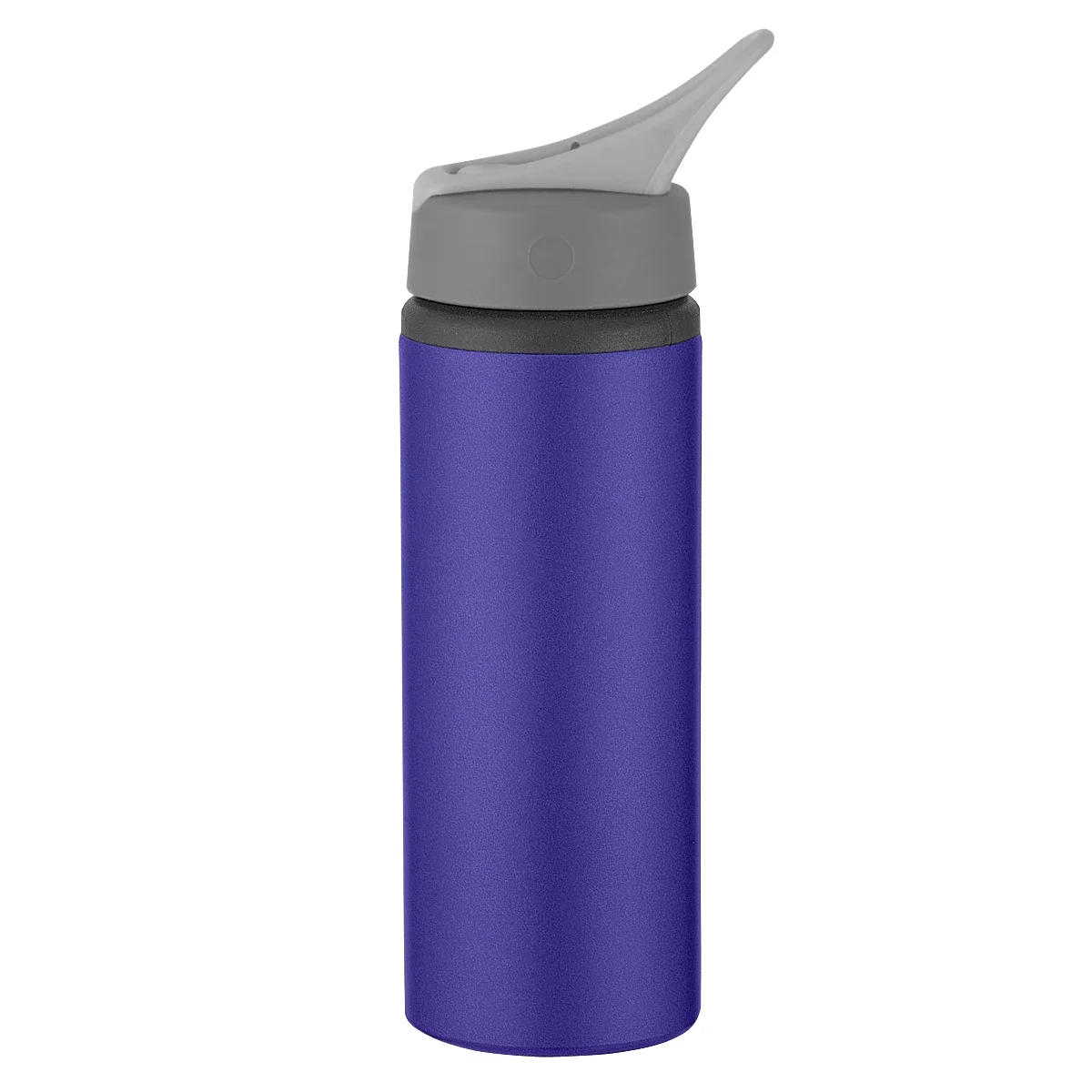 Hand gripping the slim drink bottle