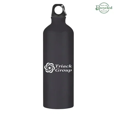 Aluminum bike bottle shown in the twenty ounce size