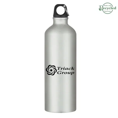 Angled shot showing the full length of the bottle