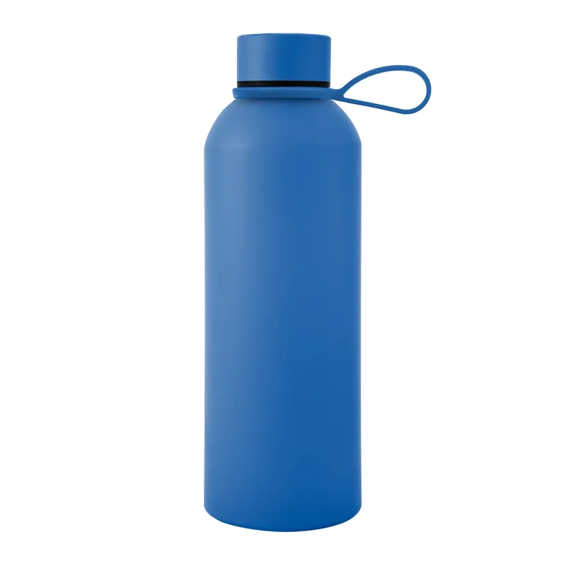 - 25 Oz. Blaire Recycled Aluminum Bottle With Silicone Easy Carry Strap — view 4