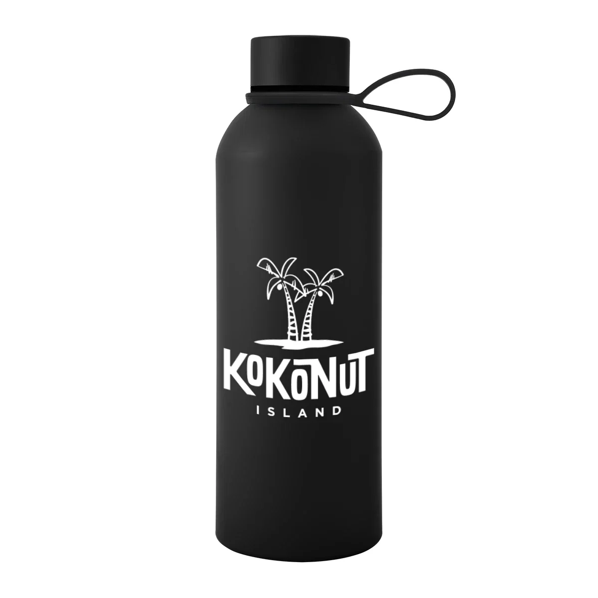 - 25 Oz. Blaire Recycled Aluminum Bottle With Silicone Easy Carry Strap — view 5
