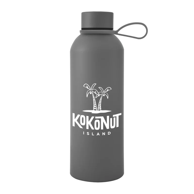 - 25 Oz. Blaire Recycled Aluminum Bottle With Silicone Easy Carry Strap — view 6