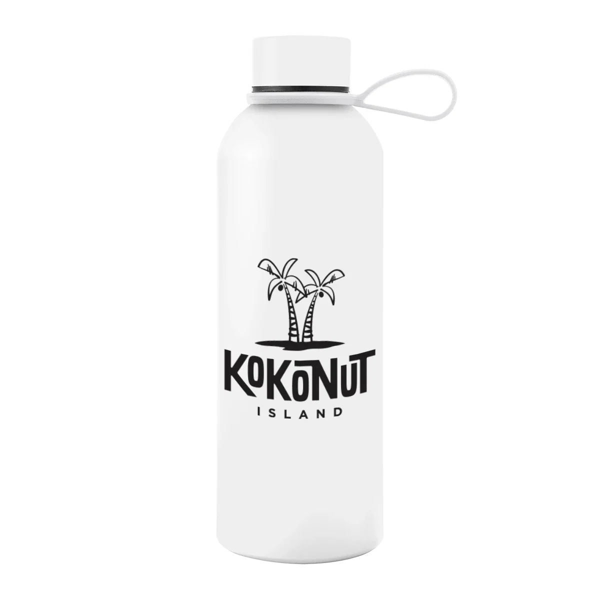25 Oz. Blaire Recycled Aluminum Bottle With Silicone Easy Carry Strap
