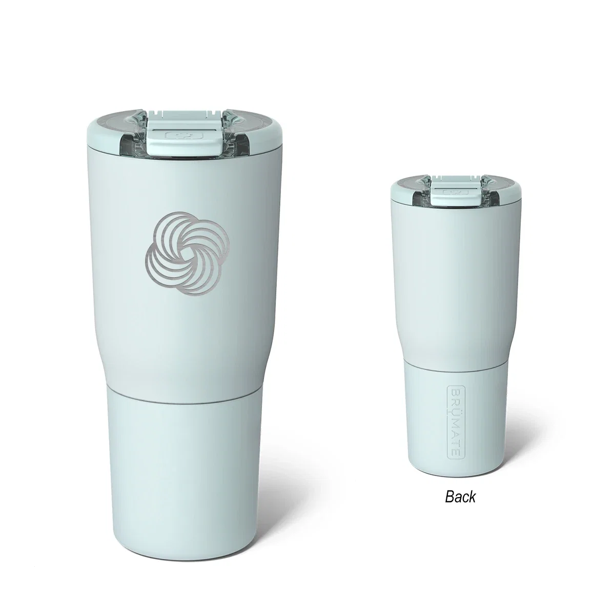 Personalized bottle option displayed with a blank surface.