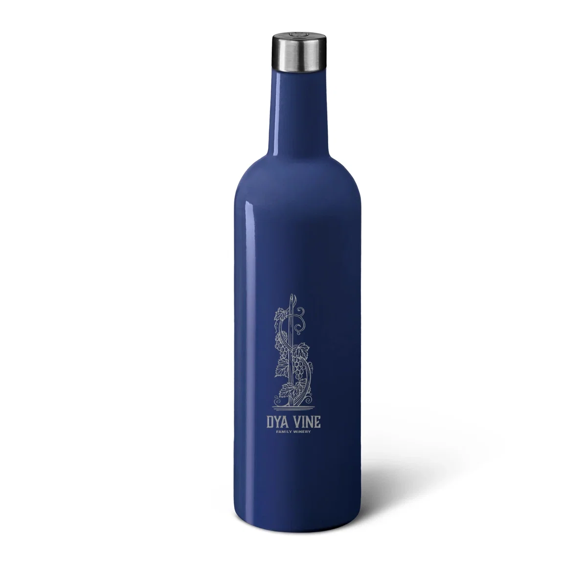 Screw cap at the top of the tall carrier