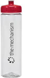Custom Clear Water Bottle (25 oz)