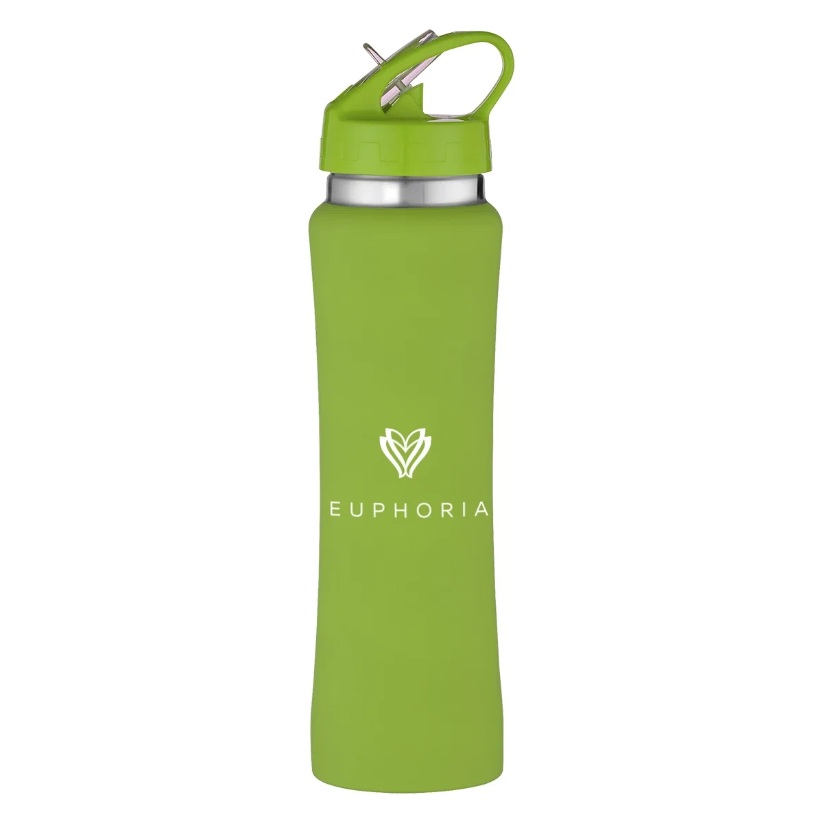 Ten-inch bottle holds twenty-five ounces of water or coffee
