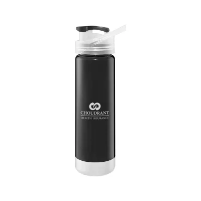Twenty five ounce Rian bottle standing upright