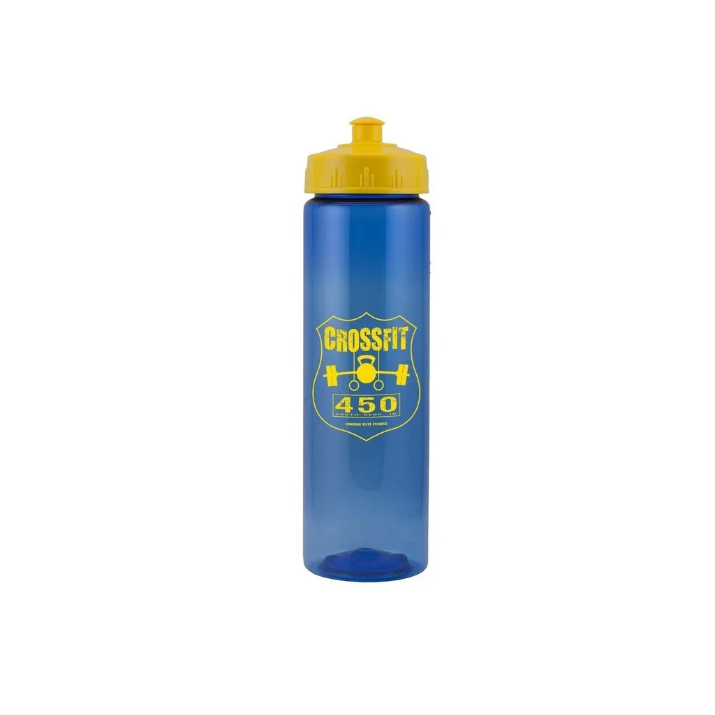 Custom Liberty Bottle - 25Oz — Blue,Cap Color: No Cap — view 4