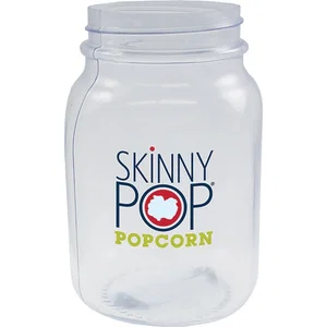 26 oz. Break Resistant Square PVC Mason Jar